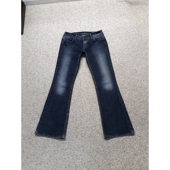 30x31 1/2  Silver Suki dark wash bootcut - Picture 4 of 7